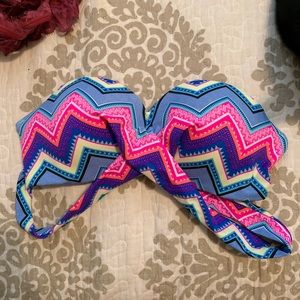 PINK Victoria’s Secret strapless bikini top